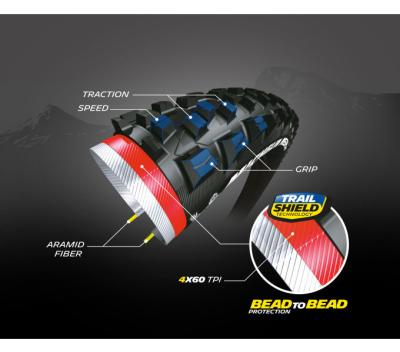 Michelin Michelin Reifen WILD 57-559 Schwarz Produktbild 2