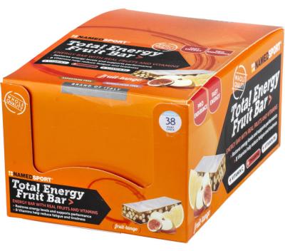 NAMEDSPORT NAMEDSPORT Energieriegel TOTAL ENERGY FRUIT BAR Fruit Tango 25 x 35 g Produktbild 1