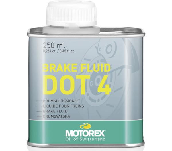 MOTOREX MOTOREX Bremsfl&uuml;ssigkeit BRAKE FLUID DOT 4 1x 250 ml Dose