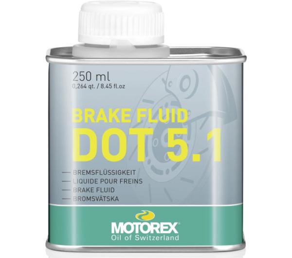 MOTOREX MOTOREX Bremsfl&uuml;ssigkeit BRAKE FLUID DOT 5.1 1x 250 ml Dose