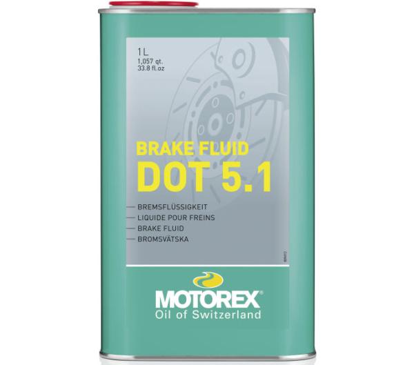 MOTOREX MOTOREX Bremsfl&uuml;ssigkeit BRAKE FLUID DOT 5.1 1x 1 Liter Flasche