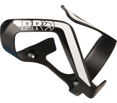 PRO Flaschenhalter Aluminium Seite Schwarz/Wei&szlig; Einschub rechts Produktbild 1