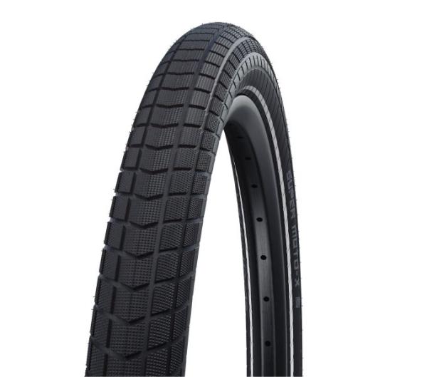 Schwalbe SCHWALBE DRAHTREIFEN SUPER MOTO-X   DD 70-406 Schwarz/Reflex