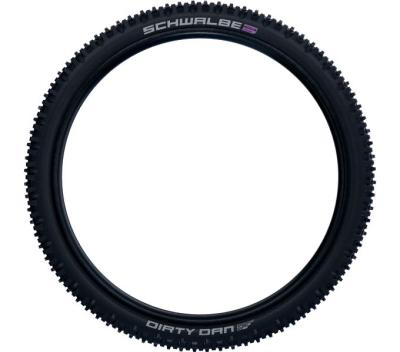 Schwalbe SCHWALBE FALTREIFEN DIRTY DAN  Ultra Soft Super Race 50-622 Schwarz/Transparent Produktbild 2
