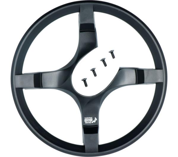 SHIMANO Kettenschutzring 42 Z&auml;hne FC-TY501 Schwarz inkl. Schrauben