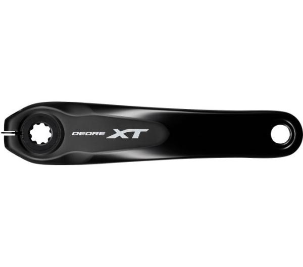 SHIMANO Kurbelarm SHIMANO E-BIKE SYSTEMS FC-M8050 (M8000 XT Logo) 175 mm Schwarz