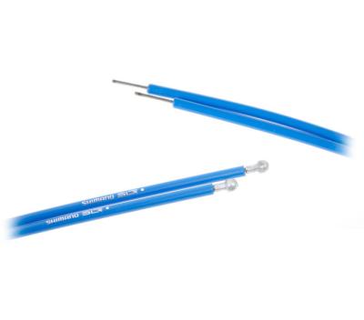 SHIMANO Bremszug-Set Road SIL-TEC beschichtet Blau Produktbild 1